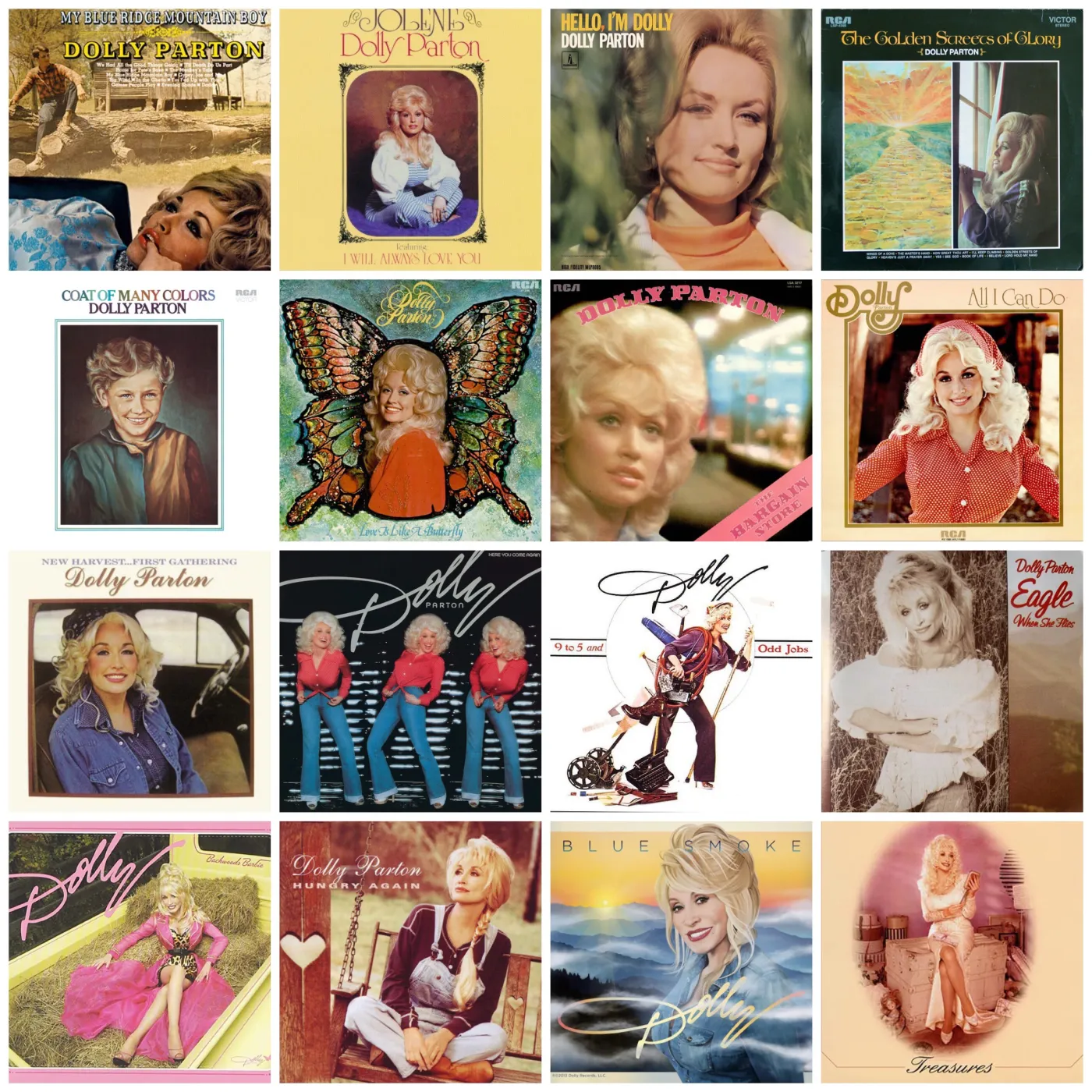 DOLLY PARTON-DISCOGRAPHY